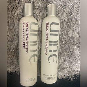 Unite smoothing shampoo and conditioner